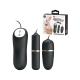 Pretty Love - Electric Stimulation Bullets Set - Black