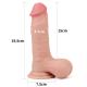 LoveToy - Sliding Skin Dildo 7.8 19.8 cm - Nude