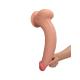 LoveToy - Sliding Skin Dildo 34 cm - Nude