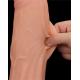 LoveToy - Sliding Skin Dildo 34 cm - Nude