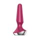 Satisfyer - Plug-ilicious 2 - Vibrating Anal Plug - Red