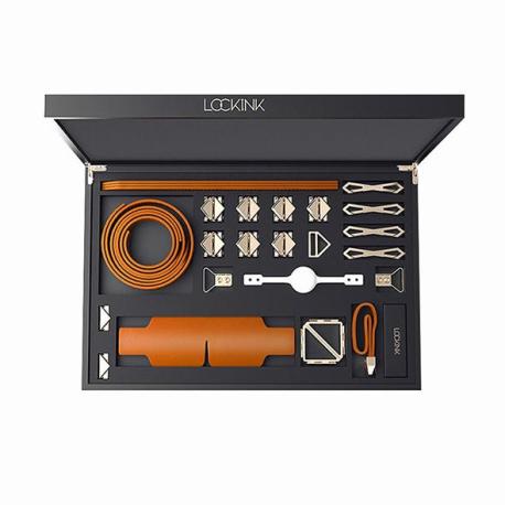 LOCKINK - Bondage Restraint Set Brown