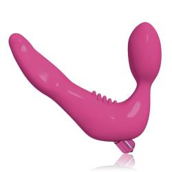 PowerBullet - Infinity Strapless Strap-On Pink