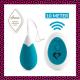 FeelzToys - Anna Vibrating Egg Remote Turquoise