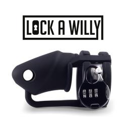 Lock-a-Willy - Silicone Chastity Cage