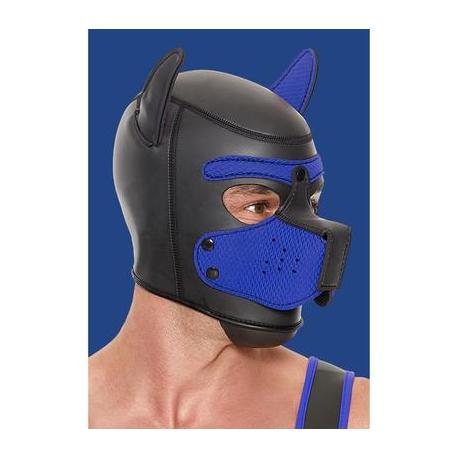 Neoprene Puppy Mask - Blue