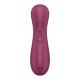 Pro 2 Generation 3 - Double Air Pulse Vibrator - Liquid Air and Connect App - Wine Red