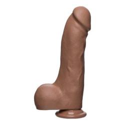 Master D - Realistic FIRMSKYN Dildo with Balls - 10 25 cm