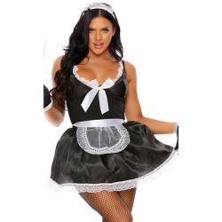 Domesticated Delight - Sexy French Maid Costume - 