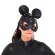 Black Mouse Leather Mask