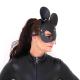 Black Mouse Leather Mask