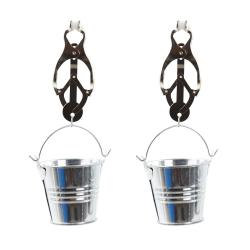 Clover Nipple Clamps with Buckets