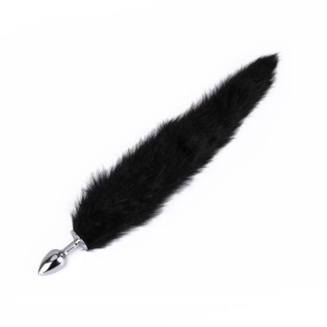 Fox Tail Plug Black Short