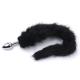 Fox Tail Plug Black Short