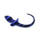 Anal Plug Dog Tail Black Blue