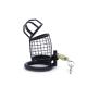 Chastity Cage Squares Black