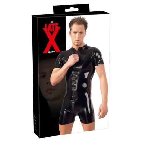 Mens Latex Playsuit 