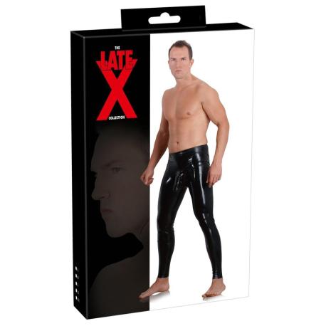 Mens Latex Leggings Sleeve