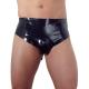 Mens Latex Briefs with Plug