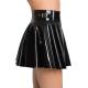 Vinyl Mini Skirt 