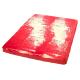 Vinyl Bed Sheet red 200x230cm