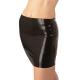 Latex Mini Skirt black 