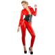 Latex Catsuit red 