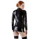 Latex Shirt zip black 