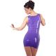 Latex Mini Dress purple 