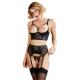 Shelf Bra Suspender Set 