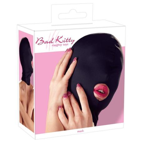 Head mask mouth black BK