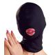 Head mask mouth black BK