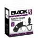 Black Velvets Cock cage with a