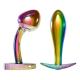 Anos Metal Butt Plug Set Rainb