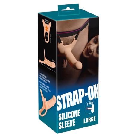 Silicone Strap-on 6cm large