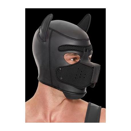 Neoprene Puppy Mask - Black