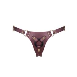 Strap-On-Me - Harnais Simili Generous - Aubergine