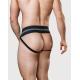 MM - Jockstrap - Black (7.5 cm 3 inch)