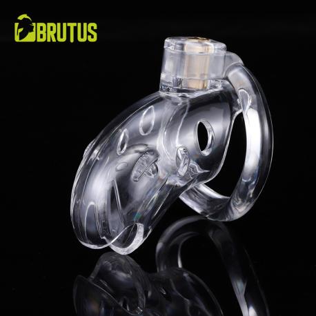 BRUTUS Shark Cage - Chastity Cage - Clear