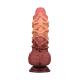 LoveToy - Extreme Dildo with Rope Pattern 24 cm - Brown Nude