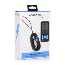 Vibrating and E-Stim Silicone Egg Remote Control