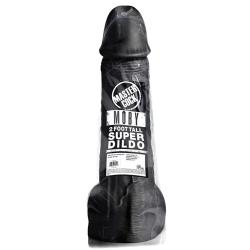 Moby Super Dildo - 2 ft 60 cm - Black