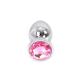 Buttplug Aluminium Pink Large