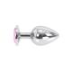 Buttplug Aluminium Pink Large