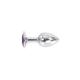 Buttplug Aluminium Purple Small