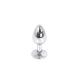 Buttplug Aluminium Purple Small