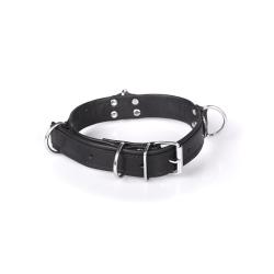 Deluxe Bondage Collar - Black