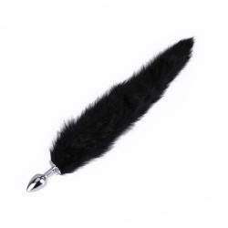 Fox Tail Plug Black Short