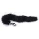 Fox Tail Plug Black Short