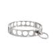 Steel Collar Open Circles M 11.5 cm